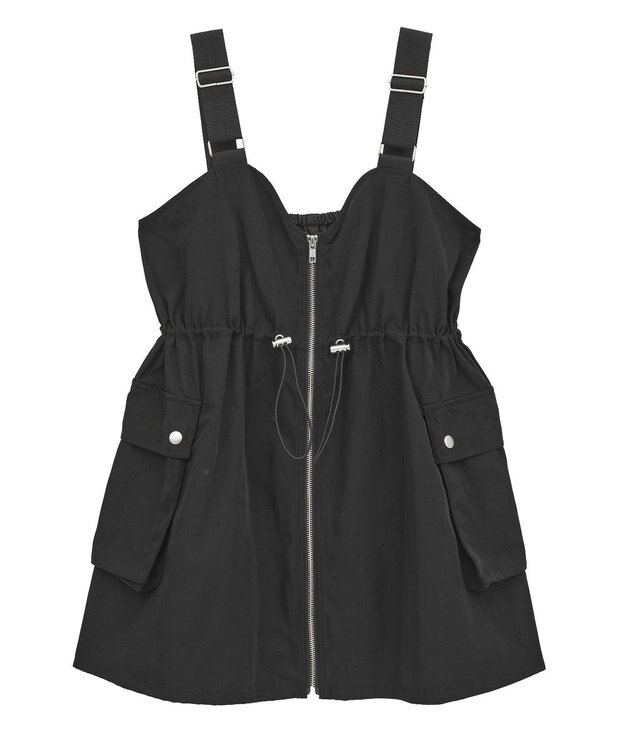 Green Parks ・ＳＵＧＡＲ　ＳＰＯＯＮ　ミリタリーキャミチュニック Black