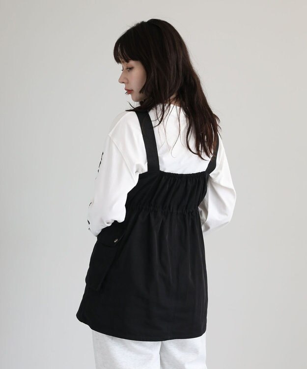 Green Parks ・ＳＵＧＡＲ　ＳＰＯＯＮ　ミリタリーキャミチュニック Black