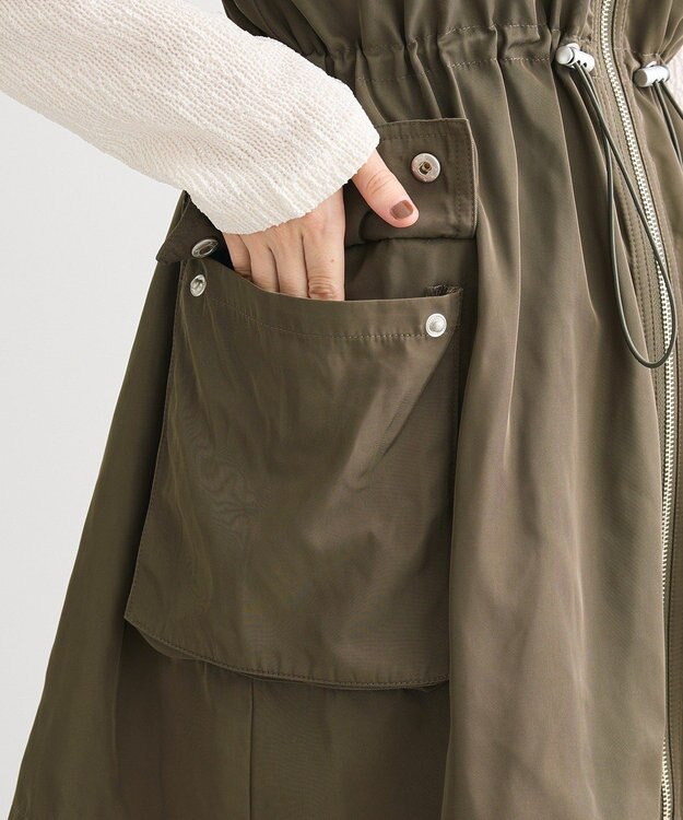 Green Parks ・ＳＵＧＡＲ　ＳＰＯＯＮ　ミリタリーキャミチュニック Khaki