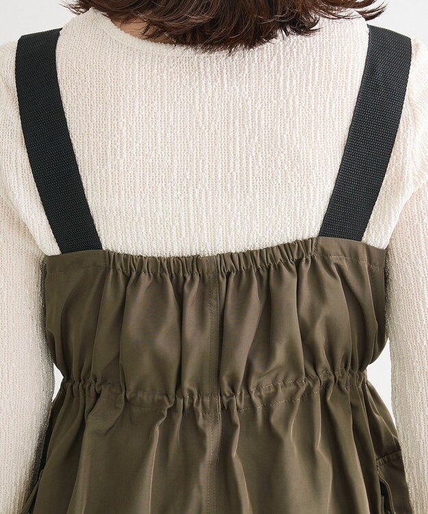 Green Parks ・ＳＵＧＡＲ　ＳＰＯＯＮ　ミリタリーキャミチュニック Khaki