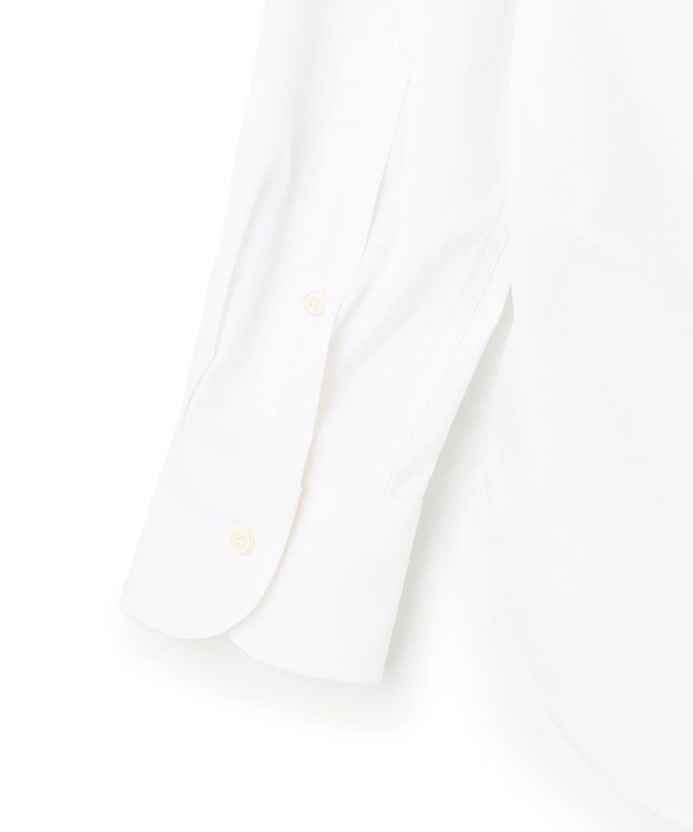 J.PRESS MEN 【定番】【PREMIUM PLEATS / 形態安定】ピンオックス ドレスシャツ / レギュラー ホワイト系