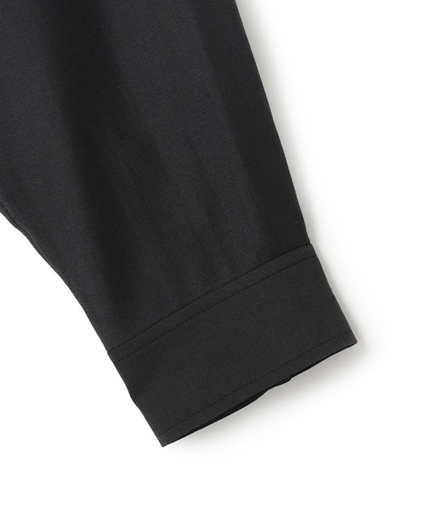 J.PRESS YORK STREET 【WOMEN】シアーショート ブラウス ブラック系