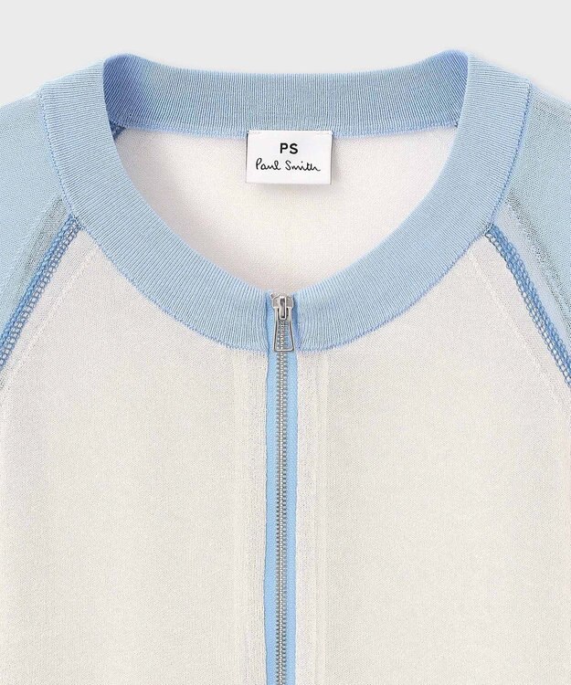 Paul Smith ジップアップ シアーニット オフホワイト