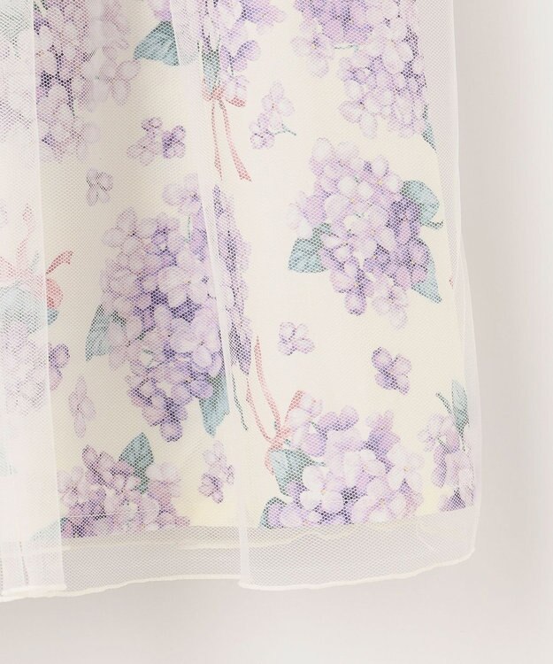 ANY KIDS アジサイ ワンピース ホワイト系