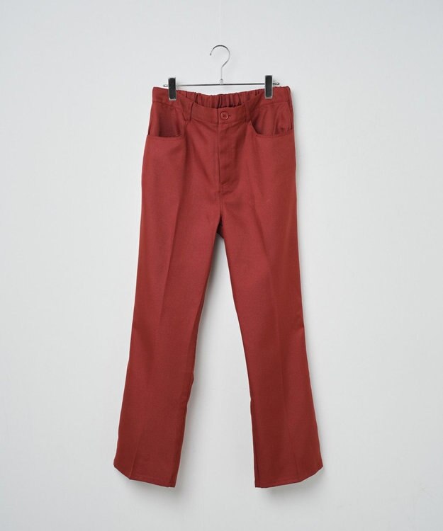 WEGO セミフレアスラックス ダークオレンジ