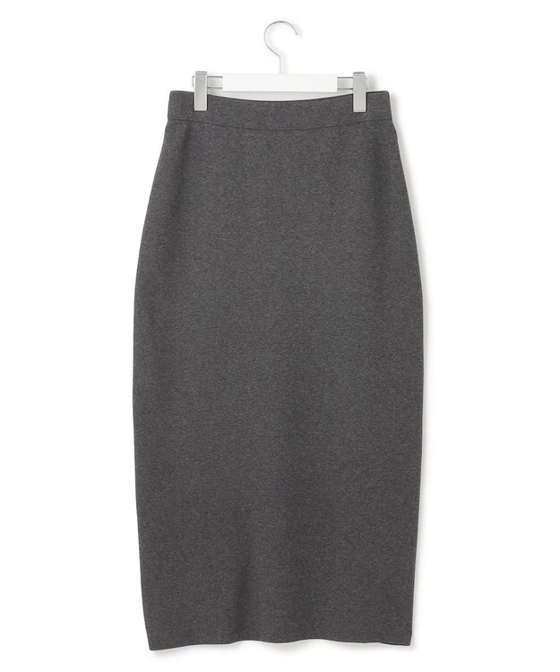 23区 【洗える/吊り干しOK】ヴィスコースストレッチ タイトスカート グレー系