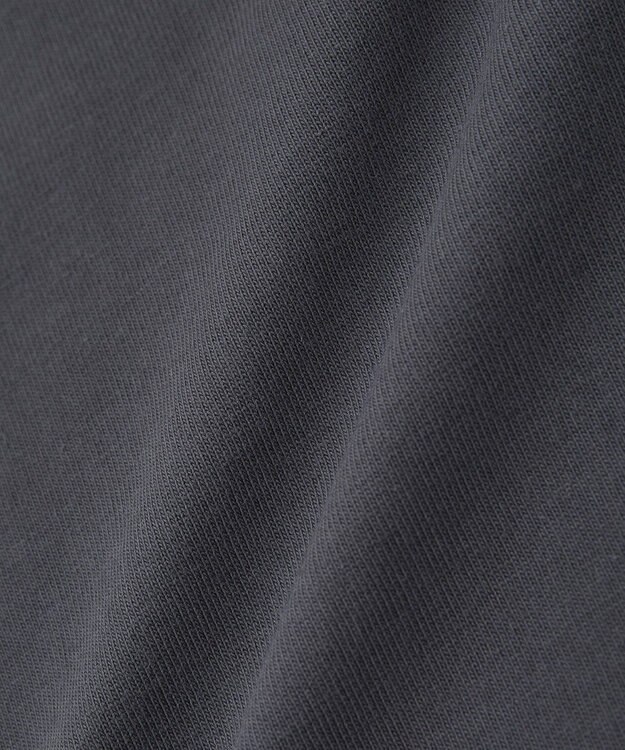 Green Parks ・ＤＯＵＢＬＥ　ＦＬＡＧＳ　ローズチェーン刺繍ＴＥＥ Charcoal Gray