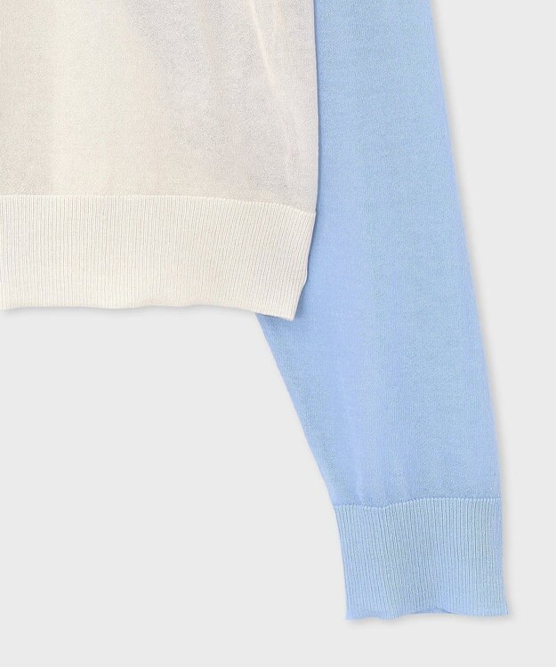 Paul Smith ジップアップ シアーニット オフホワイト