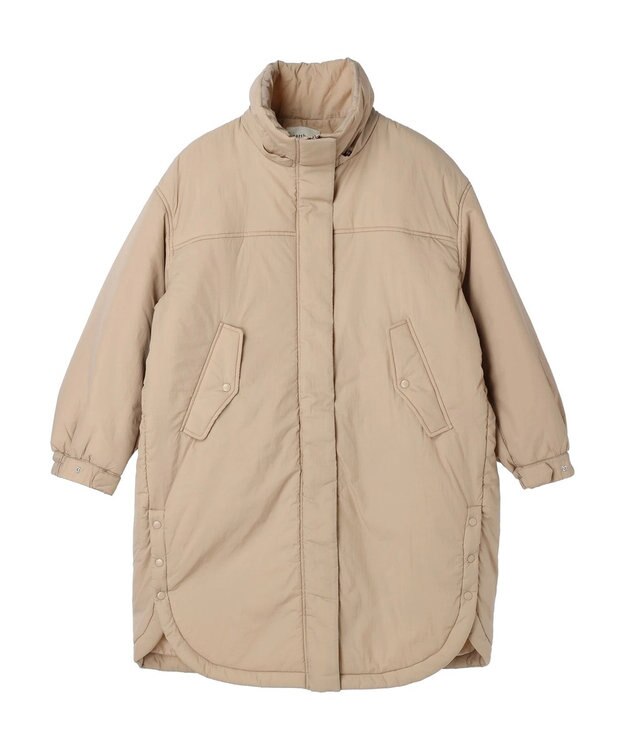 earth music&ecology ２ｗａｙ中綿モッズコート Beige