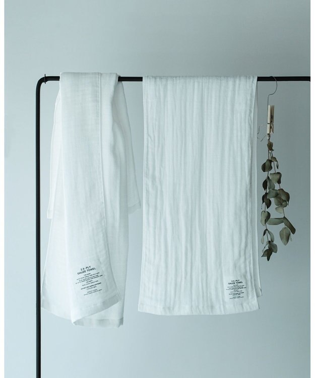 SHINTO TOWEL 【2.5-PLY GAUZE】バスタオル ホワイト Lサイズ White