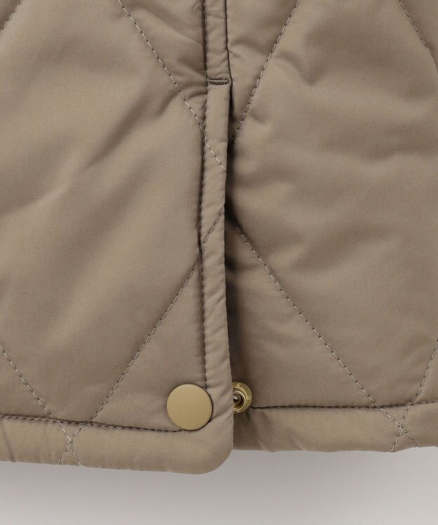 J.PRESS LADIES L 【抗菌防臭】コンパクトタフタプレミアム撥水 ショート アウター ブラウン系