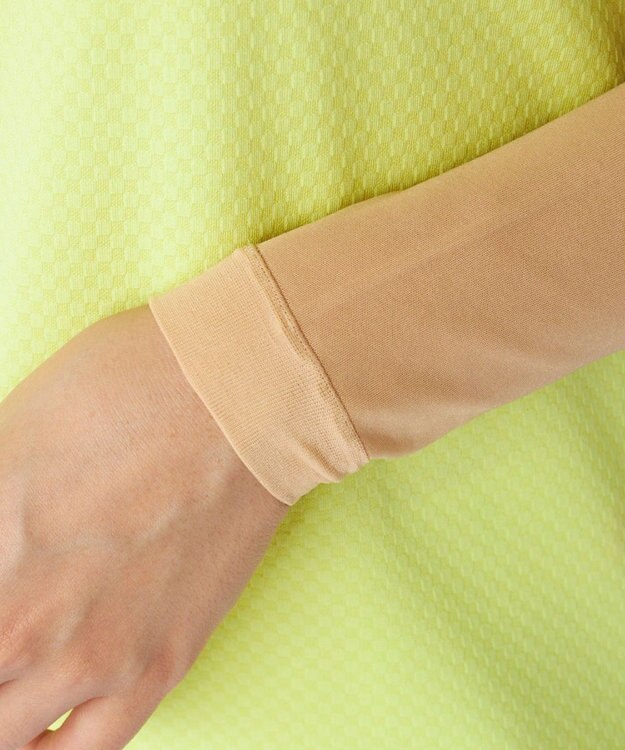 FILA GOLF／marie claire 【marie claire SPORT】 UVスキンアームカバー ライトベージュ