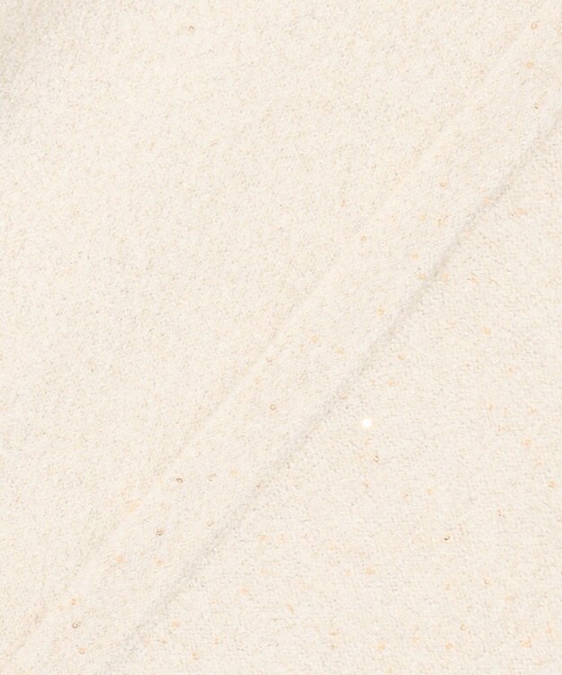 23区 L 【APPLAUDIR】スパングル コンパクトカーディガン シャンパン系