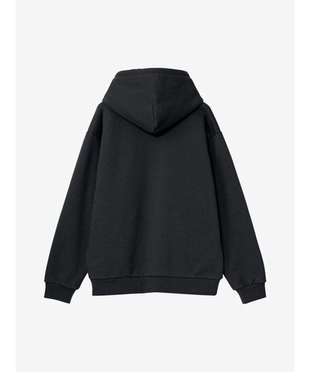 HELLY HANSEN HHロゴパッチスウェットパーカ ブラック