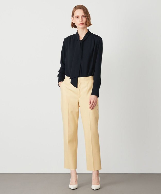 BEIGE， CORBY / クロップドパンツ Maize