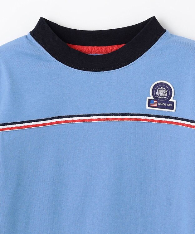 J.PRESS KIDS 【100-130cm】トリコロールライン カットソー ブルー系