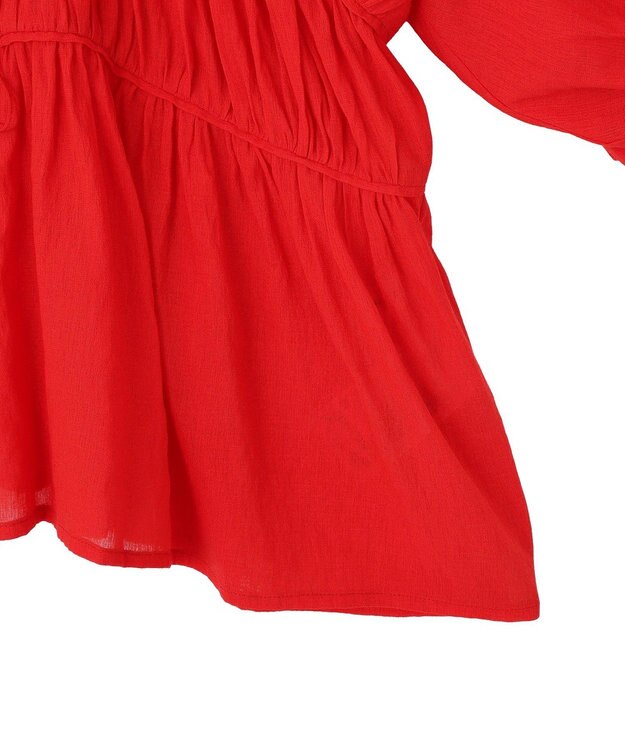 AMERICAN HOLIC フロントリボンブラウス Red