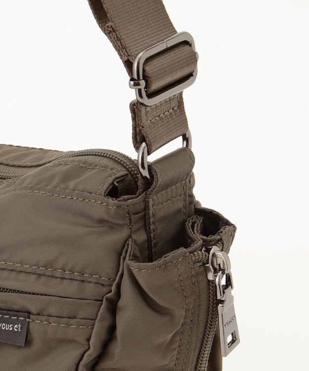 Y'SACCS 【Y’SACCS vous et】サイドジップミニショルダー カーキ