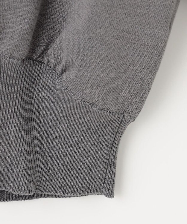 組曲 L 【WEB限定色あり】ELENA パールボタン ニットジャケット 【WEB限定】チャコールグレー系9