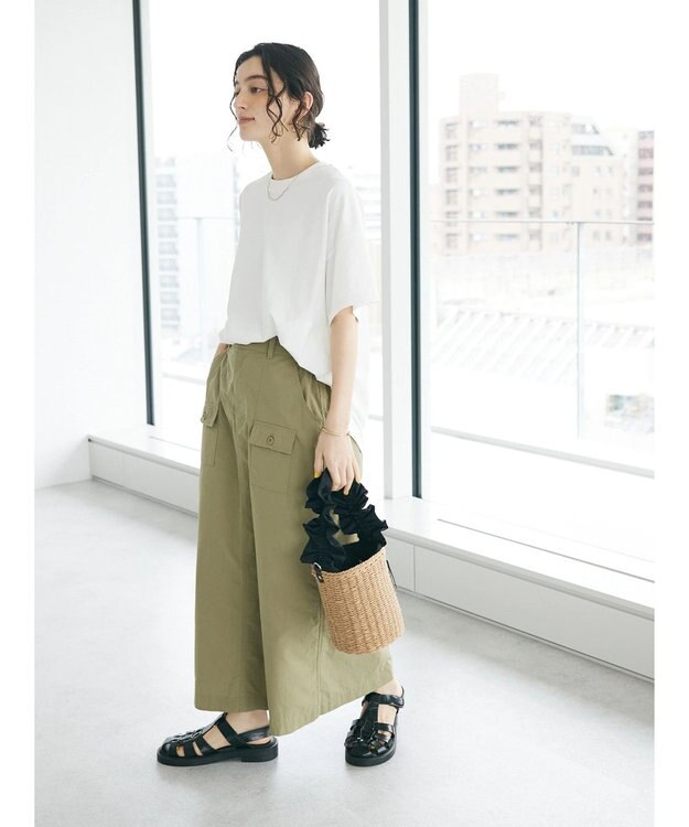 CRAFT STANDARD BOUTIQUE UVカット / バックテールプルオーバー Off White