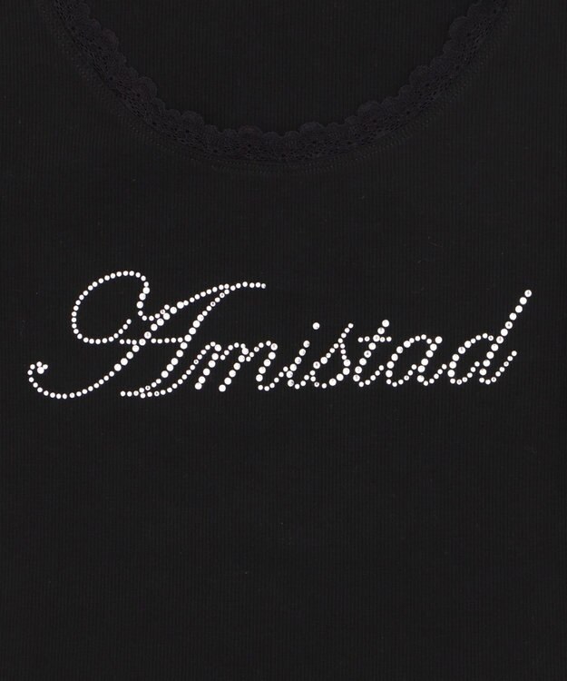 WEGO ロゴレースちびT ブラック