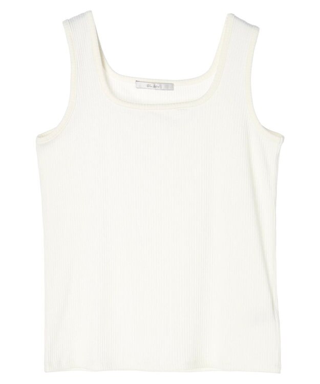 Green Parks Ｂ．ＳＥＴ２点深Ｖプルオーバー＋スクエアタンク Ecru