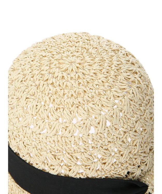 AMERICAN HOLIC リボンペーパーハット Beige