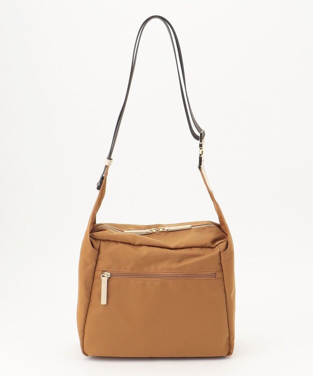 LA BAGAGERIE メタルバックル　ボックスショルダー　Sサイズ チョコ