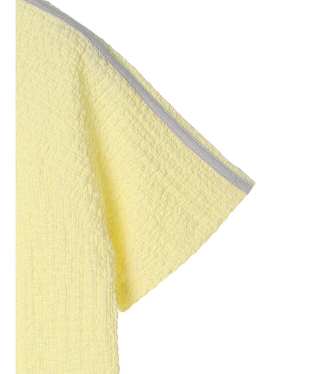 earth music&ecology ラインジャガードプルオーバー Yellow