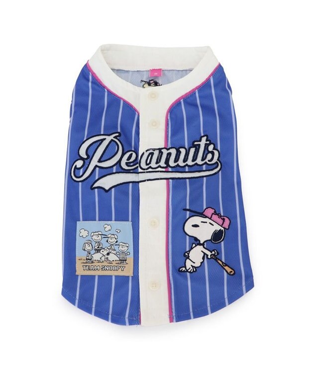 PET PARADISE スヌーピー ベースボール Ｔシャツ 《ブルー》 小型犬 ブルー