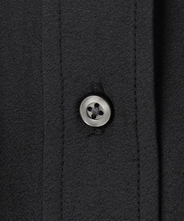 J.PRESS YORK STREET 【WOMEN】シアーショート ブラウス ブラック系