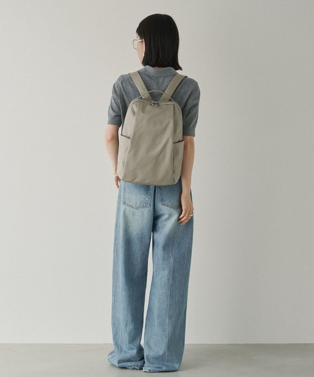 russet ＜背面メッシュ仕様＞クラウズナイロンリュックサック(CE-1499) Gray