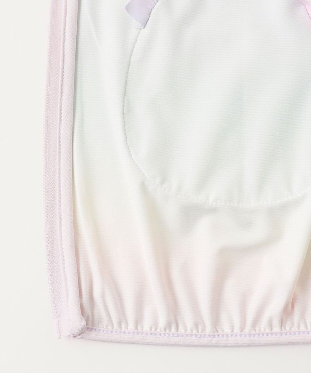 ANY KIDS UVカット さらさら パーカー レインボー