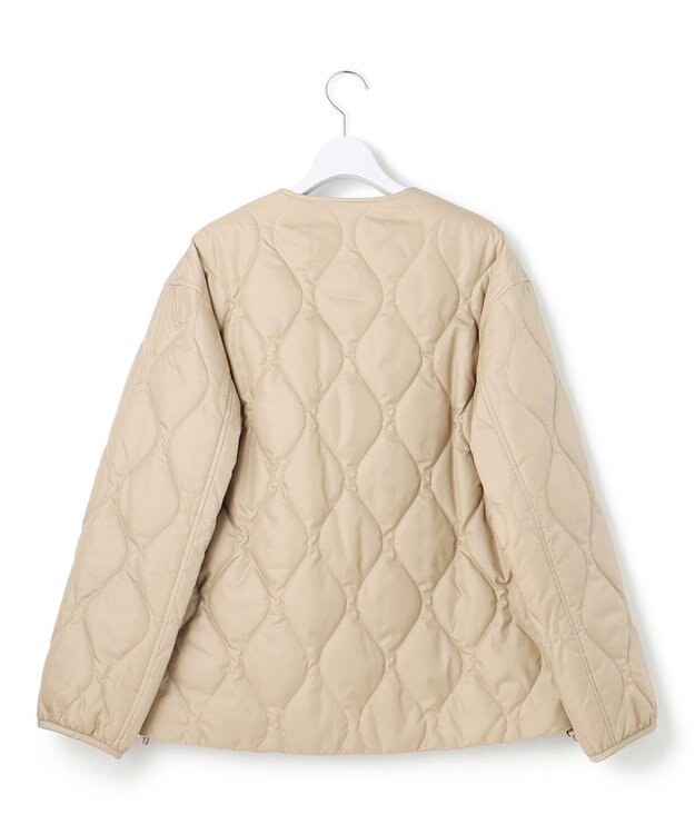 23区 中綿パディング コンパクト アウター ベージュ系