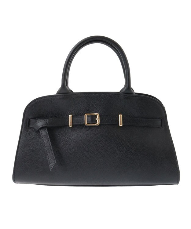 YECCA VECCA 【story.】ベルトハンドバッグ Black