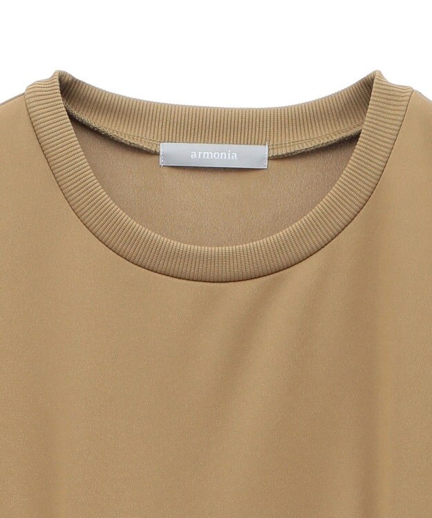 Green Parks ａ．ポンチ袖ボリュームワンピース Beige