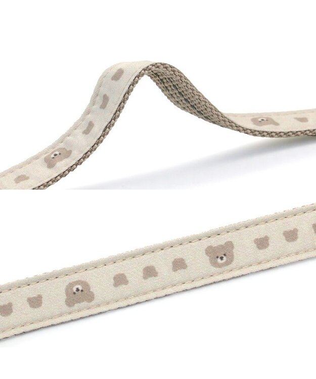 PET PARADISE ペットパラダイス くまチャームリード Ｍ～Ｌ ベージュ