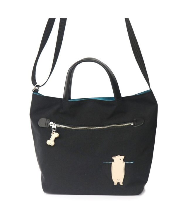 Regalo Felice 【軽量 / 弱撥水 / お散歩バッグにもオススメ】トート / REGALO BKS(ブラック×背伸び)
