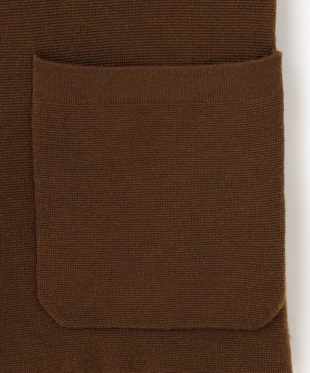 J.PRESS MEN ミラノリブニットジャケット ブラウン系