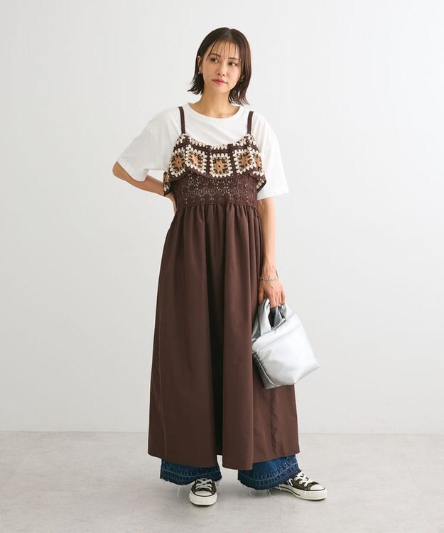 Green Parks デニムバギーパンツ Indigo