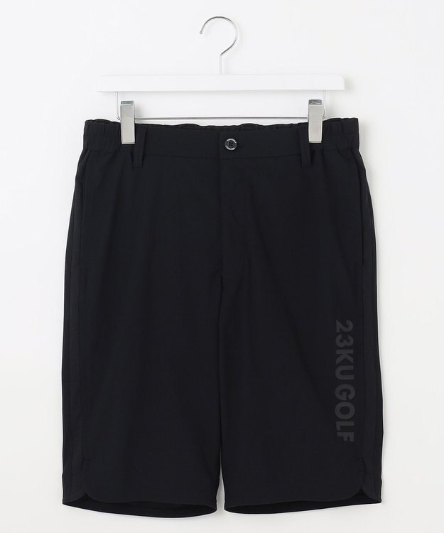 23区GOLF 【MEN】【接触冷感/UVケア/ストレッチ】ショート パンツ ブラック系