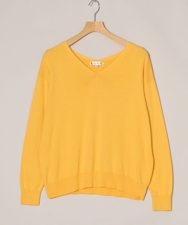 ONWARD Reuse Park 【組曲】ニット春夏 イエロー