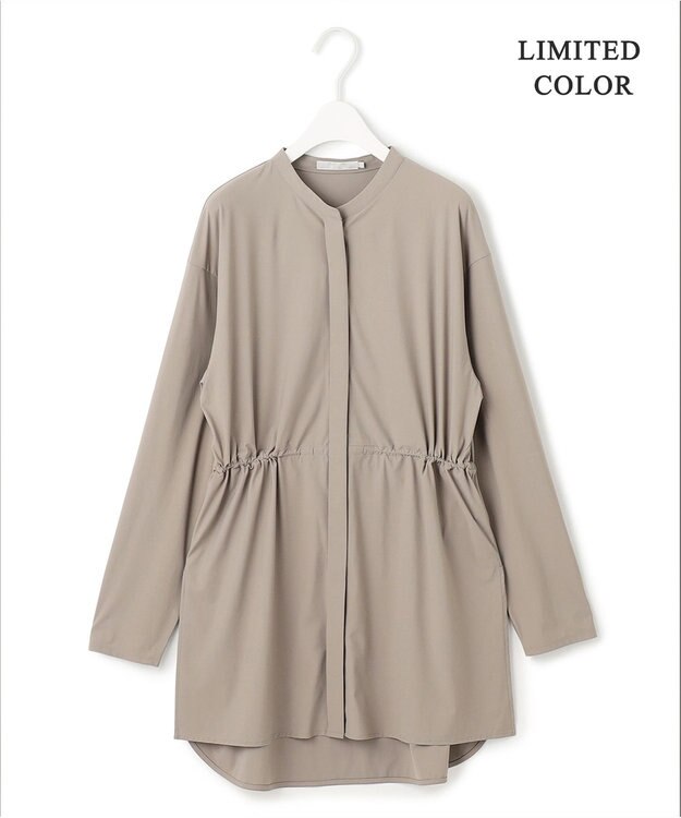 ICB 【WEB限定カラーあり・UVカット・接触冷感・速乾】マットスキューバ  ラッシュガードブルゾン クリームブラウン系［WEB限定］