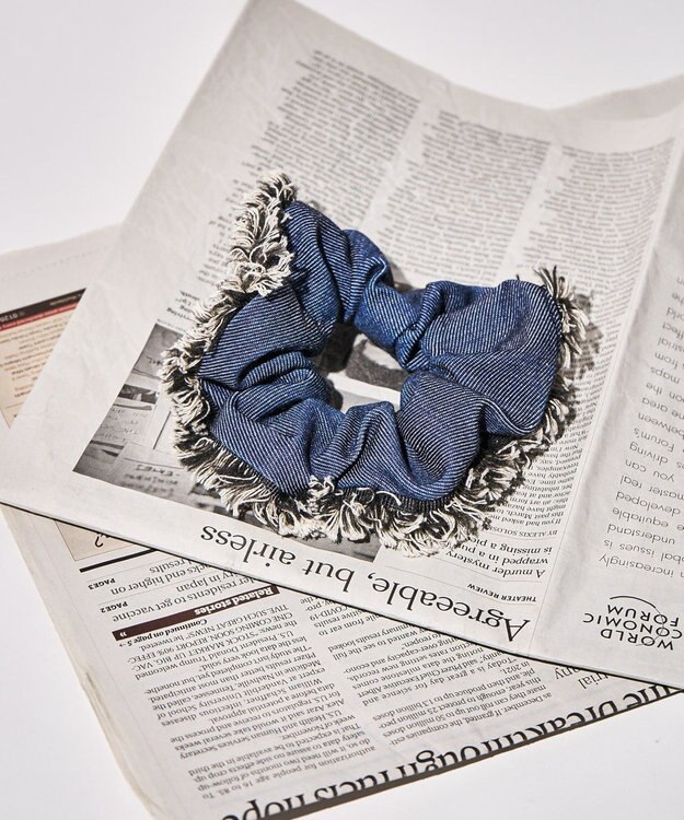 AMERICAN HOLIC デニムシュシュ One Wash