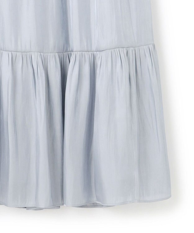 UNFILO シャイニースカート アイスブルー