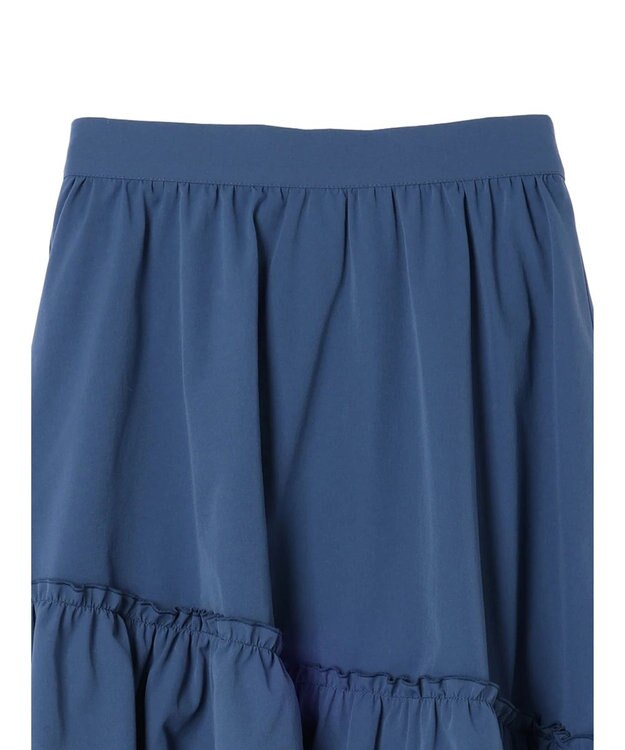 earth music&ecology イレヘムティアードスカート Blue