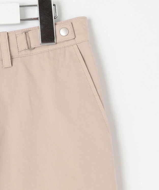 J.PRESS LADIES S 【洗える】ウェザーバイオエアフロー ワイド パンツ ベージュ系