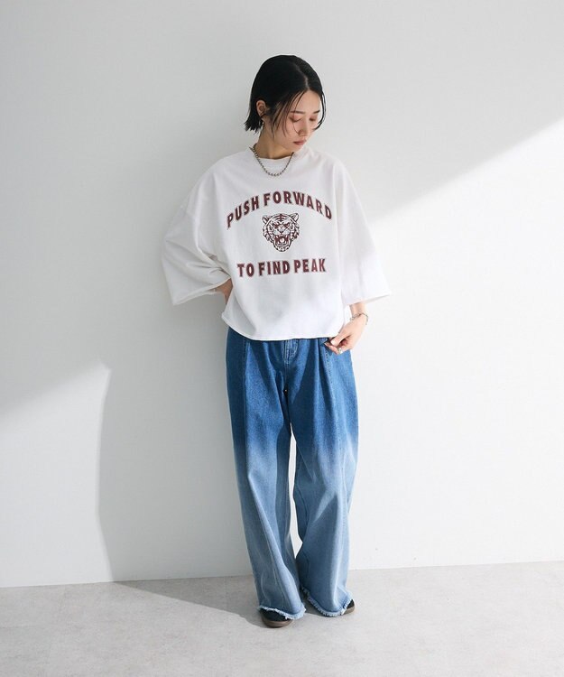 Green Parks ・ＳＵＧＡＲ　ＳＰＯＯＮ　ＴＯＲＡｐｔ７分袖スウェット Gray Mixture