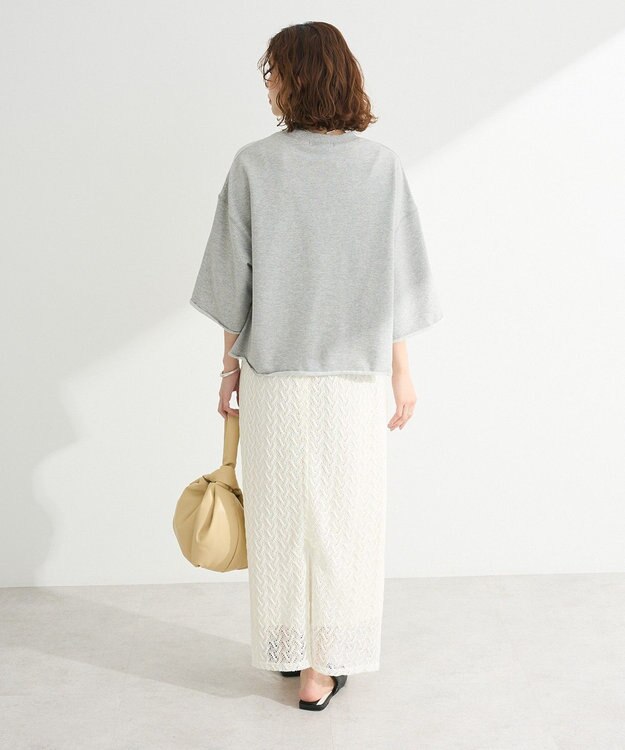 Green Parks ・ＳＵＧＡＲ　ＳＰＯＯＮ　ＴＯＲＡｐｔ７分袖スウェット Gray Mixture