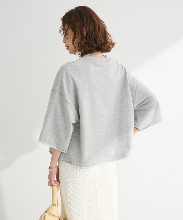 Green Parks ・ＳＵＧＡＲ　ＳＰＯＯＮ　ＴＯＲＡｐｔ７分袖スウェット Gray Mixture